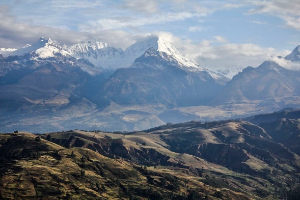 The stunnigly beautiful Andes in Peru. The start of one long, mind-opening journey.