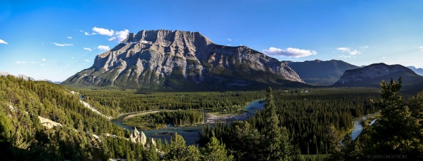 Mount Rundle and the Bow River